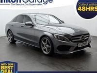 Used Mercedes C200 AMG line 184 HP (135 kW) 2017 Grey Sedan