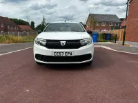 Used Dacia Sandero Ambiance 2017 White Hatchback