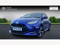 Used Toyota Yaris Hybrid Design 2024 Blue Hatchback