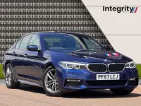 Used BMW 520 M Sport 2018 Blue Sedan