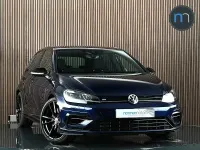 Used VW Golf VII R 2019 Blue Hatchback