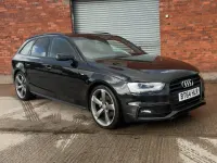Used Audi A4 Black Edition 177 HP (130 kW) 2014 Black Estate