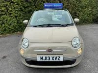 Used Fiat 500 Lounge 69 HP (50 kW) 2013 Beige Hatchback