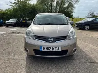 Used Nissan Note N-TEC 110 HP (80 kW) 2012 Beige Hatchback