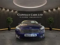 Used Ford Focus Titanium 100 HP (73 kW) 2016 Blue Hatchback