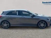Used Mercedes A160 AMG line 102 HP (75 kW) 2018 Grey Hatchback
