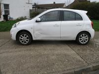 Usado Nissan Micra Acenta 2016 Branco Citadino