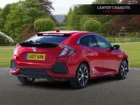 Used Honda Civic EX 129 HP (94 kW) 2017 Red Hatchback
