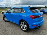 Used Audi Q3 S-Line 150 HP (110 kW) 2022 Blue SUV