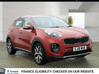 Used Kia Sportage GT-Line 114 HP (83 kW) 2018 Red SUV