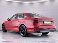 Used Audi A4 S-Line 150 HP (110 kW) 2018 Red Sedan