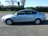 Begagnad VW Passat Highline 2008 Blå Sedan