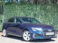 Used Audi A3 e-tron S-Line 204 HP (150 kW) 2023 Blue Hatchback