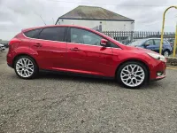 Used Ford Focus Titanium X 2015 Red Hatchback