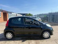 Used Peugeot 107 68 HP (50 kW) 2008 Black Hatchback