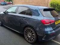 Used Mercedes A200 Exclusive 150 HP (110 kW) 2020 Blue Hatchback