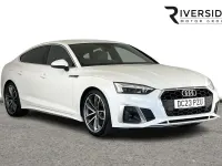 Used Audi A5 Sportback S-Line 2023 White Hatchback