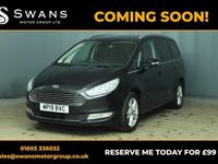 Used Ford Galaxy Titanium 150 HP (110 kW) 2019 Black MPV