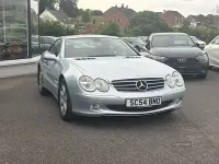 Used Mercedes SL350 2005 Silver Cabriolet