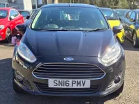 Used Ford Fiesta Zetec 82 HP (60 kW) 2016 Black Hatchback