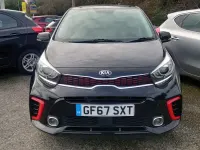 Used Kia Picanto GT-Line 83 HP (61 kW) 2017 Black Hatchback