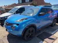 Used Nissan Juke Tekna 2019 Blue SUV