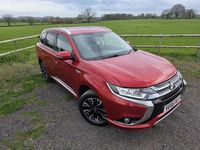 Used Mitsubishi Outlander P-HEV 199 HP (146 kW) 2016 Red Estate