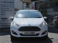 Used Ford Fiesta Titanium 2013 White Hatchback