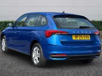 Used Skoda Scala SE 85 HP (62 kW) 2025 Race blue metallic Hatchback