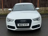 Used Audi A5 Sportback S-Line 2012 White Hatchback