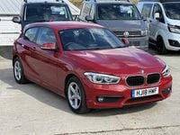 Used BMW 118 Comfort Edition 2018 Red Hatchback
