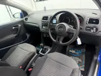 Begagnad VW Polo Edition 2013 Blå Halvkombi