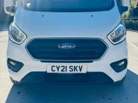 Begagnad Ford Transit Custom Limited 130 HK (95 kW) 2021 Vit Van