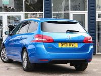 used Peugeot 308 SW 1.2 PURETECH GPF ALLURE EURO 6 (S/S) 5DR PETROL FROM 2021 FROM LICHFIELD (WS14 9BL) | SPOTICAR