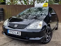 Używany Honda Civic Sport 110 KM (80 kW) 2003 Czarny Hatchback