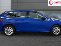 Used Skoda Scala SE Technology 110 HP (80 kW) 2023 Blue Hatchback
