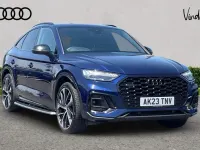 Used Audi Q5 Advanced 261 HP (191 kW) 2023 Blue SUV