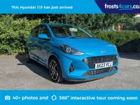 Used Hyundai i10 Premium 2023 Turquoise Hatchback