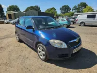 Used Skoda Fabia 2008 Blue Hatchback