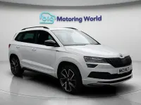 Used Skoda Karoq SportLine 150 HP (110 kW) 2021 White SUV
