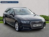 Used Audi A4 S-Line 214 HP (157 kW) 2018 Black Estate