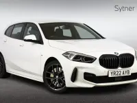 Used BMW 118 M Sport 134 HP (98 kW) 2022 White Hatchback