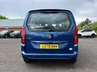 Used Vauxhall Combo S 130 HP (95 kW) 2020 Blue MPV