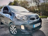 Used Kia Picanto 65 HP (47 kW) 2016 Black Hatchback