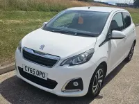 Used Peugeot 108 Allure 2015 White Hatchback