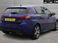 Used Peugeot 308 GT-line 2020 Blue Hatchback