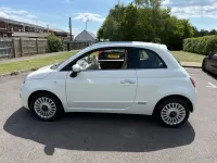 Gebraucht Fiat 500 Lounge 69 PS (50 kW) 2013 Weiß Kleinwagen