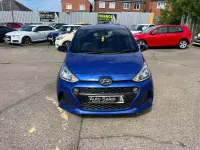 Used Hyundai i10 GO! 67 HP (49 kW) 2018 Blue Hatchback