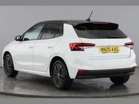 Used Skoda Fabia Design Edition 94 HP (69 kW) 2025 Moon white metallic black magic pearl effect Hatchback