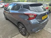 Used Nissan Micra N-Connecta 90 HP (66 kW) 2017 Grey Hatchback